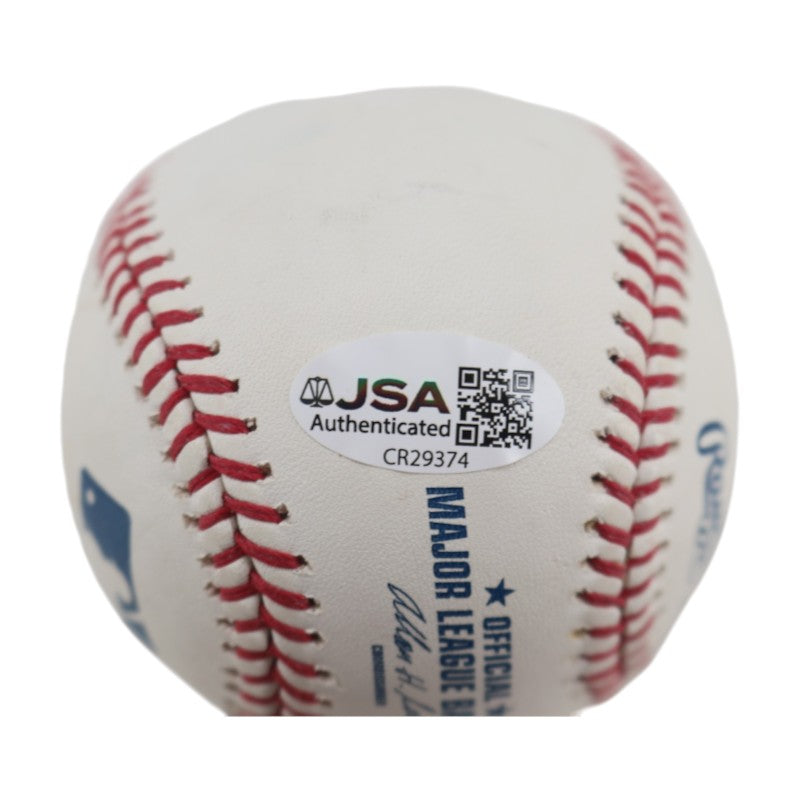 Jose Canseco Oakland Athletics Autographed OMLB Baseball JSA  COA