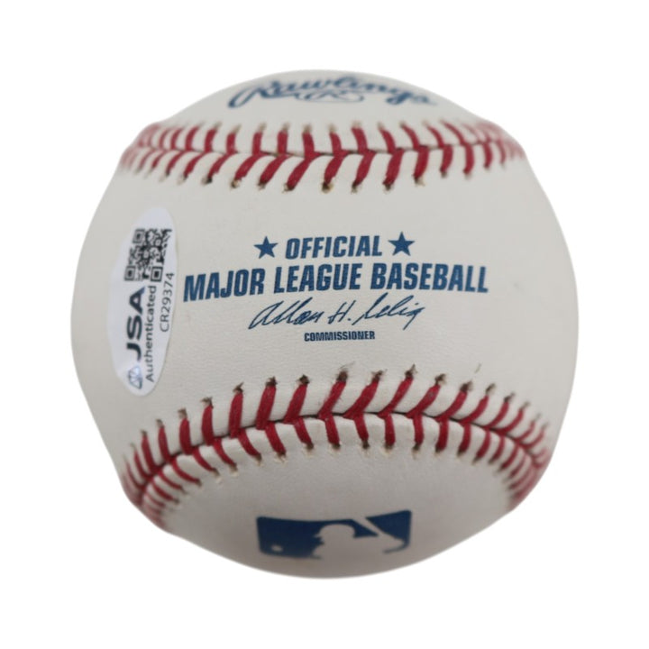 Jose Canseco Oakland Athletics Autographed OMLB Baseball JSA  COA