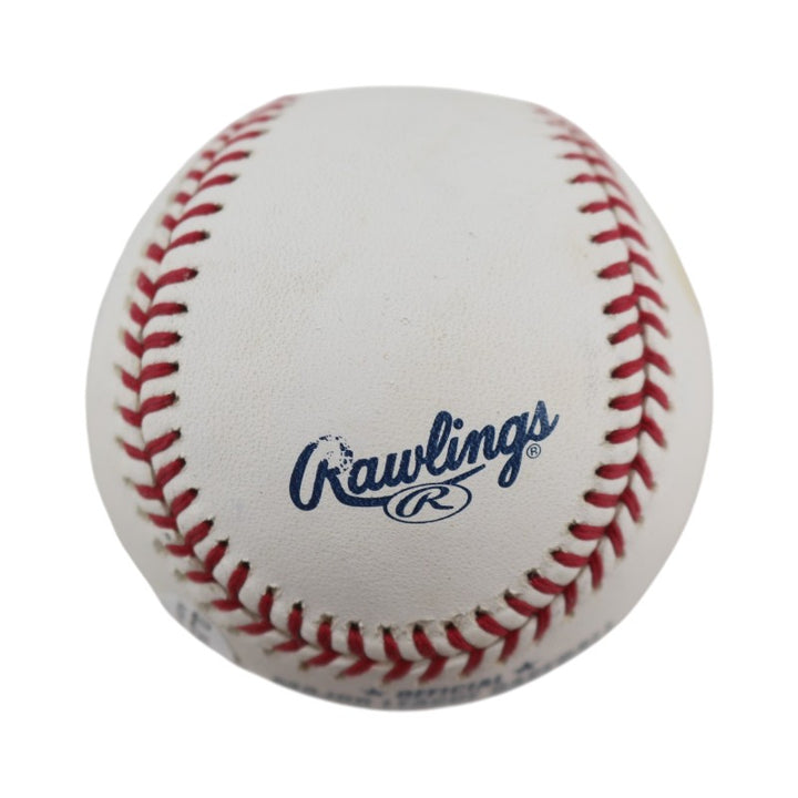 Chris Chambliss New York Yankees Autographed OMLB Baseball JSA COA