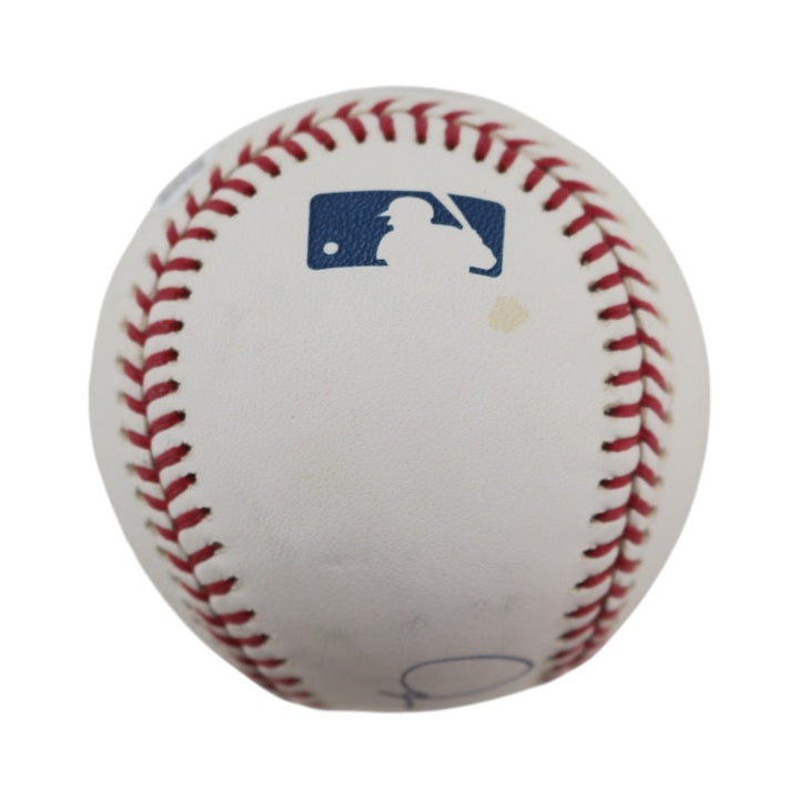 Chris Chambliss New York Yankees Autographed OMLB Baseball JSA COA