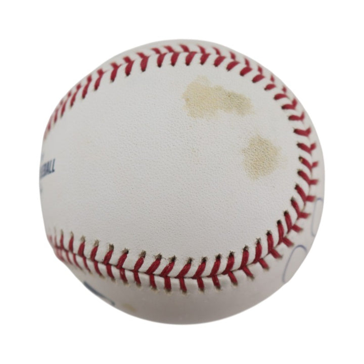Chris Chambliss New York Yankees Autographed OMLB Baseball JSA COA