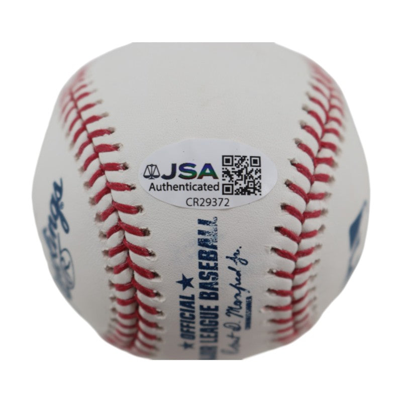 Bucky Dent New York Yankees Autographed OMLB Baseball JSA  COA