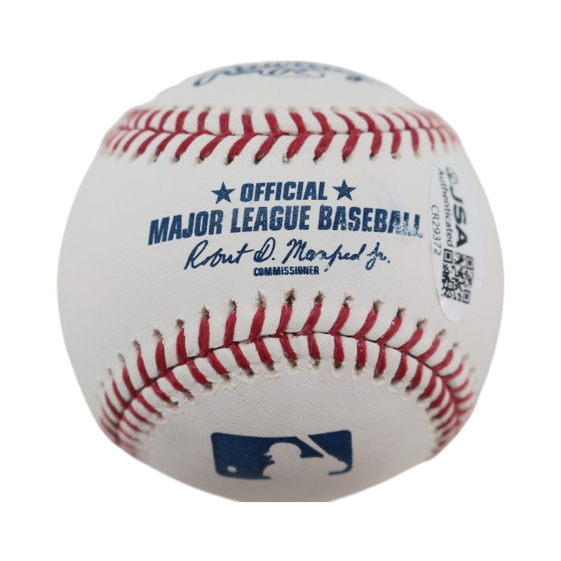 Bucky Dent New York Yankees Autographed OMLB Baseball JSA  COA