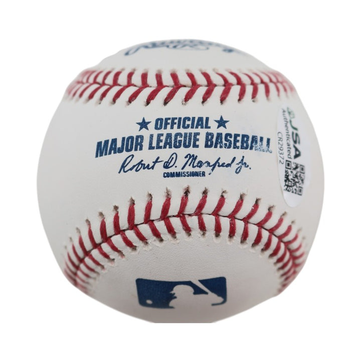 Bucky Dent New York Yankees Autographed OMLB Baseball JSA  COA
