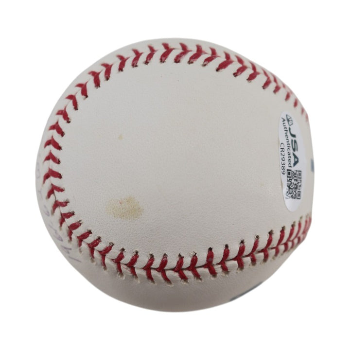 Hector Lopez New York Yankees Autographed Inscribed OMLB Baseball JSA  COA