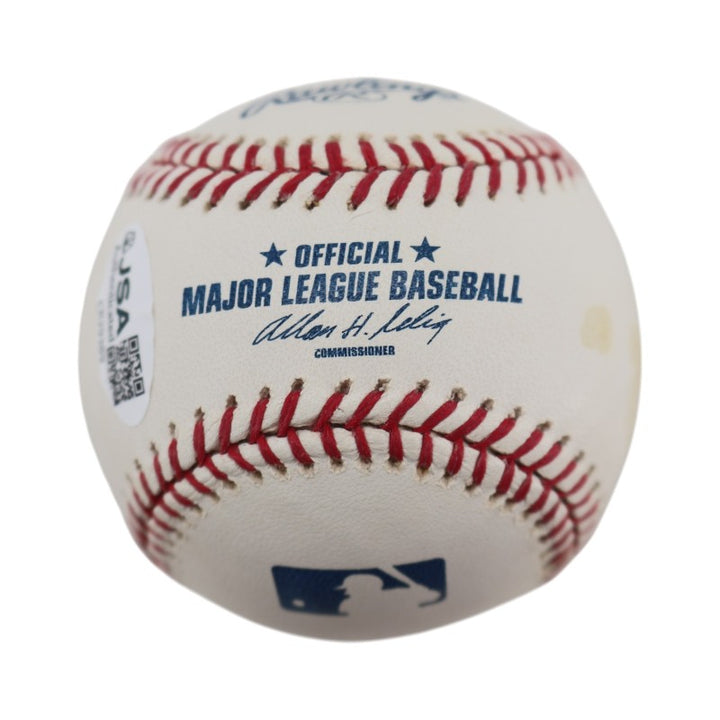 Hector Lopez New York Yankees Autographed Inscribed OMLB Baseball JSA  COA