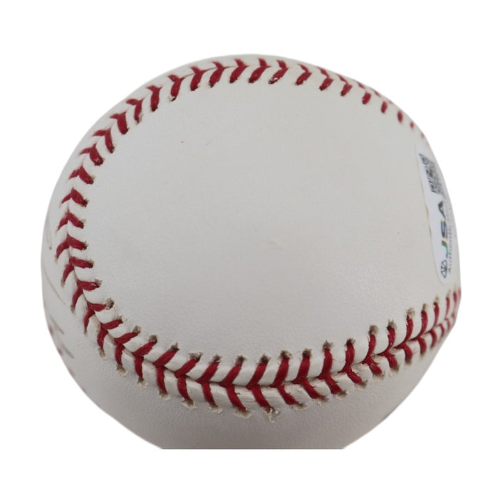 Bullet Bob Turley New York Yankees Autographed OMLB Baseball JSA COA