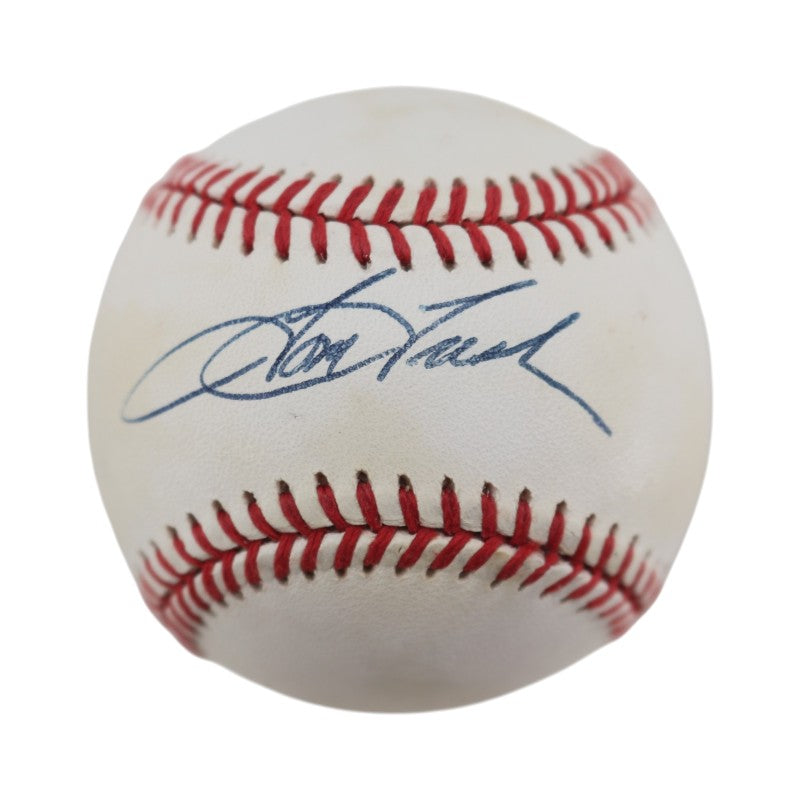 Tom Tresh New York Yankees Autographed OAL Baseball JSA COA 