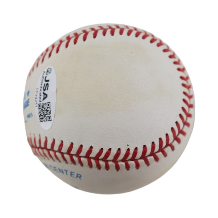 Tom Tresh New York Yankees Autographed OAL Baseball JSA  COA