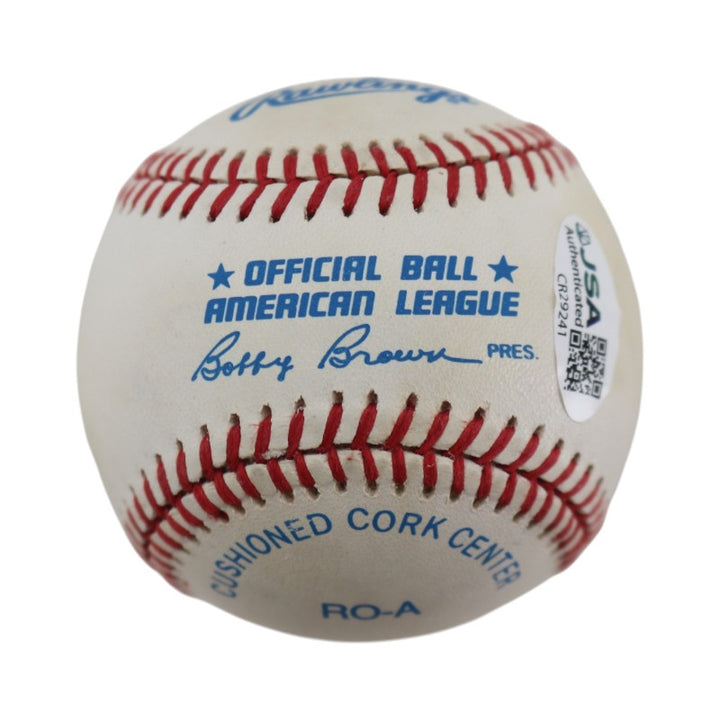 Tom Tresh New York Yankees Autographed OAL Baseball JSA  COA