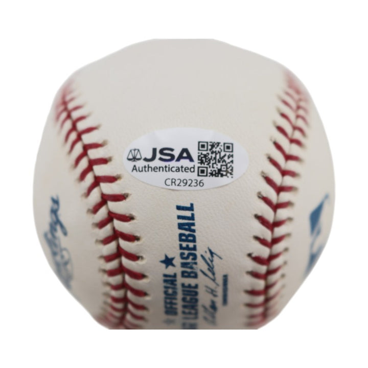 Johnny Blanchard New York Yankees Autographed Personalized OMLB Baseball JSA COA