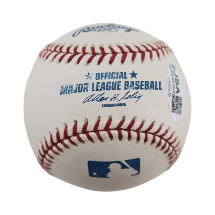 Johnny Blanchard New York Yankees Autographed Personalized OMLB Baseball JSA COA