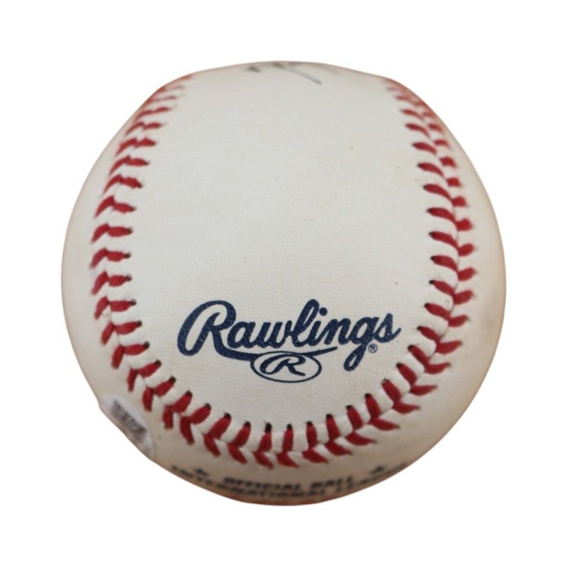 Kyle Davies Tokyo Yakult Swallows Autographed OIL Baseball JSA COA