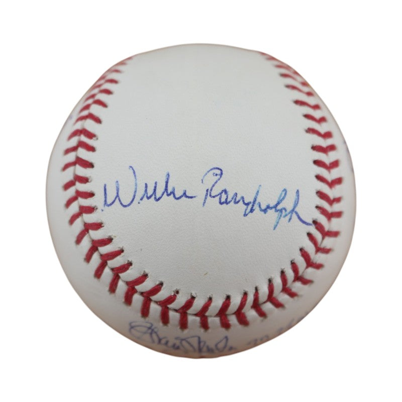 Nettles Randolph Dent Chambliss Yankees Mutli Signed OMLB Baseball JSA COA