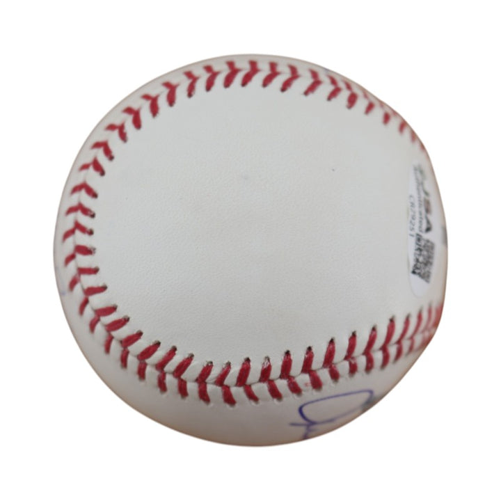 Nettles Randolph Dent Chambliss Yankees Mutli Signed OMLB Baseball JSA COA