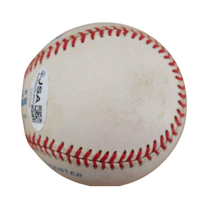 Whitey Ford New York Yankees Autographed OAL Baseball JSA COA