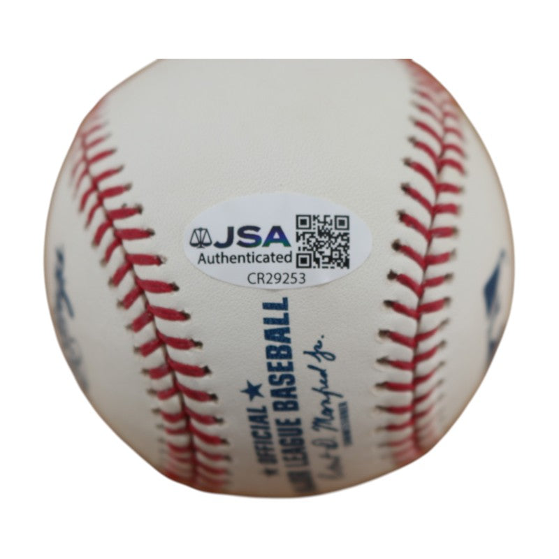 Brain Boehringer New York Yankees Autographed Inscribed OMLB Baseball JSA COA