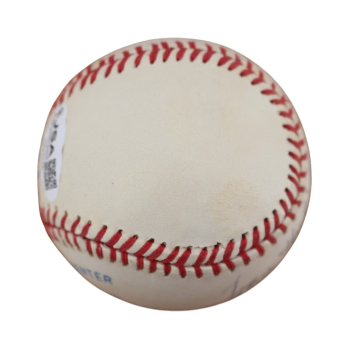 Frank Howard Washington Senators Autographed Inscribed OAL Baseball JSA COA