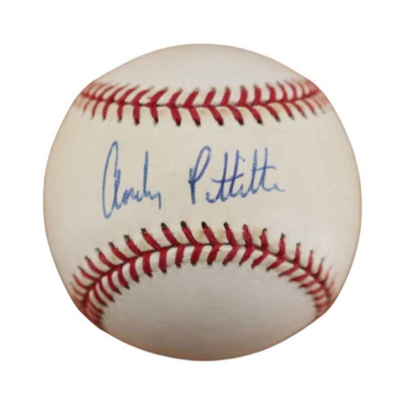 Andy Pettitte New York Yankees Autographed OAL Baseball JSA COA