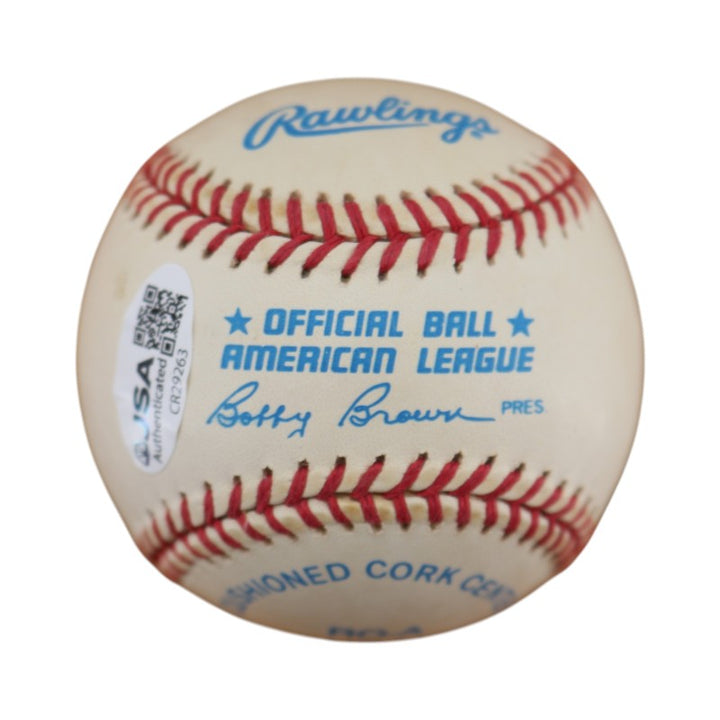 Andy Pettitte New York Yankees Autographed OAL Baseball JSA COA