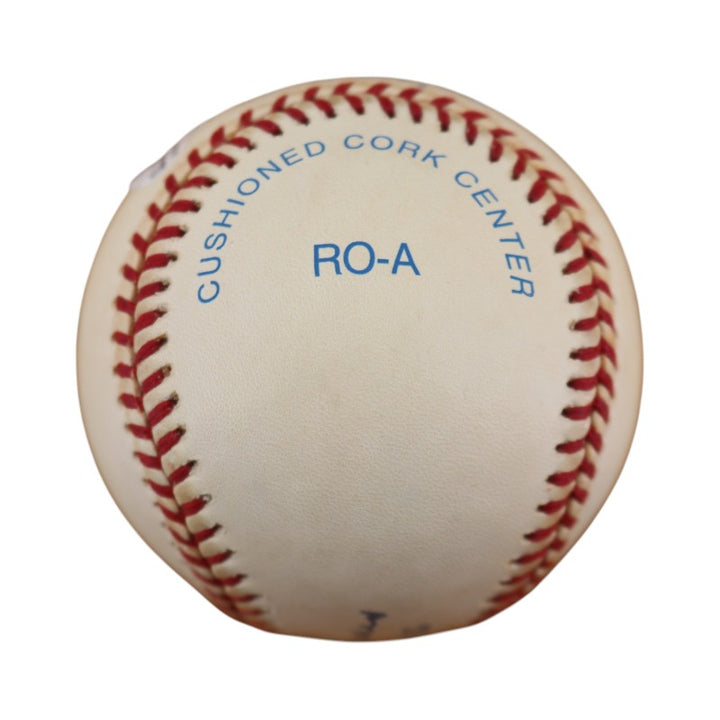 Yogi Berra Don Larsen Yankees Dual Signed Inscribed OAL Baseball JSA COA