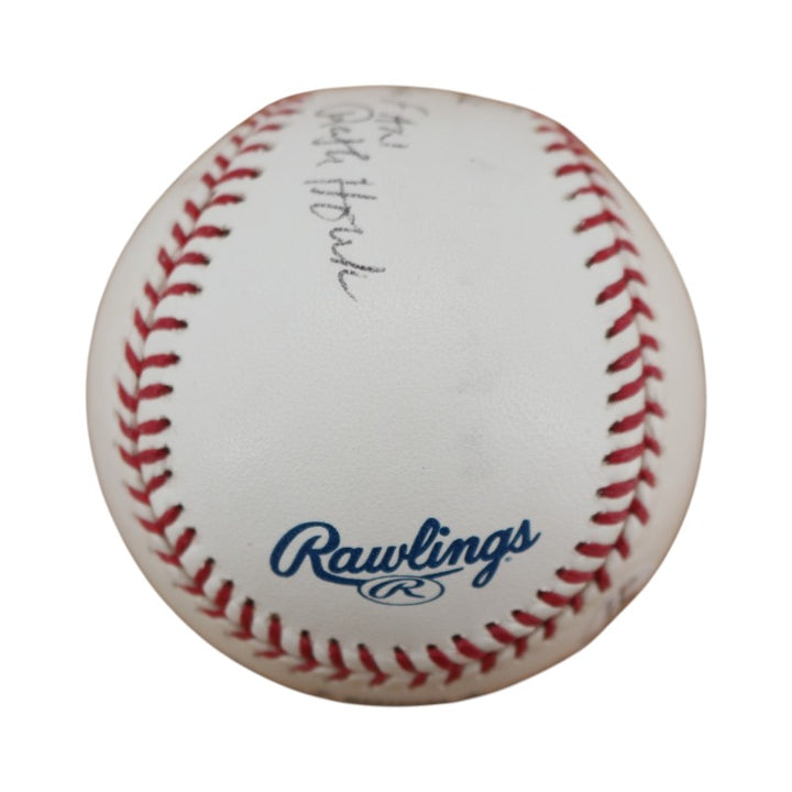 Ralph Houk New York Yankees Autographed Personalized OMLB Baseball JSA COA