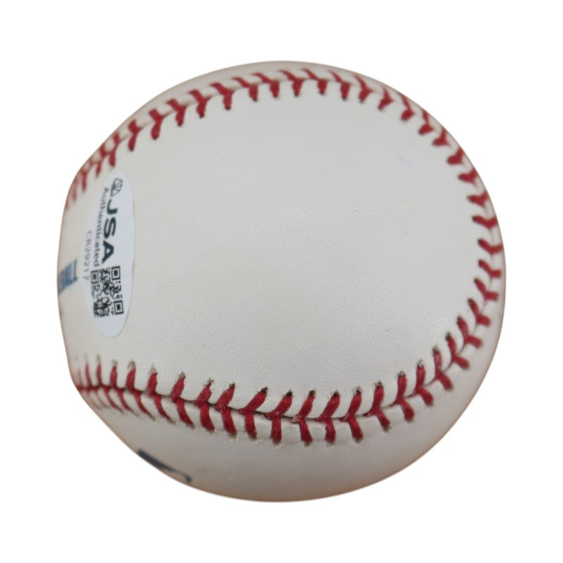 Ralph Houk New York Yankees Autographed Personalized OMLB Baseball JSA COA