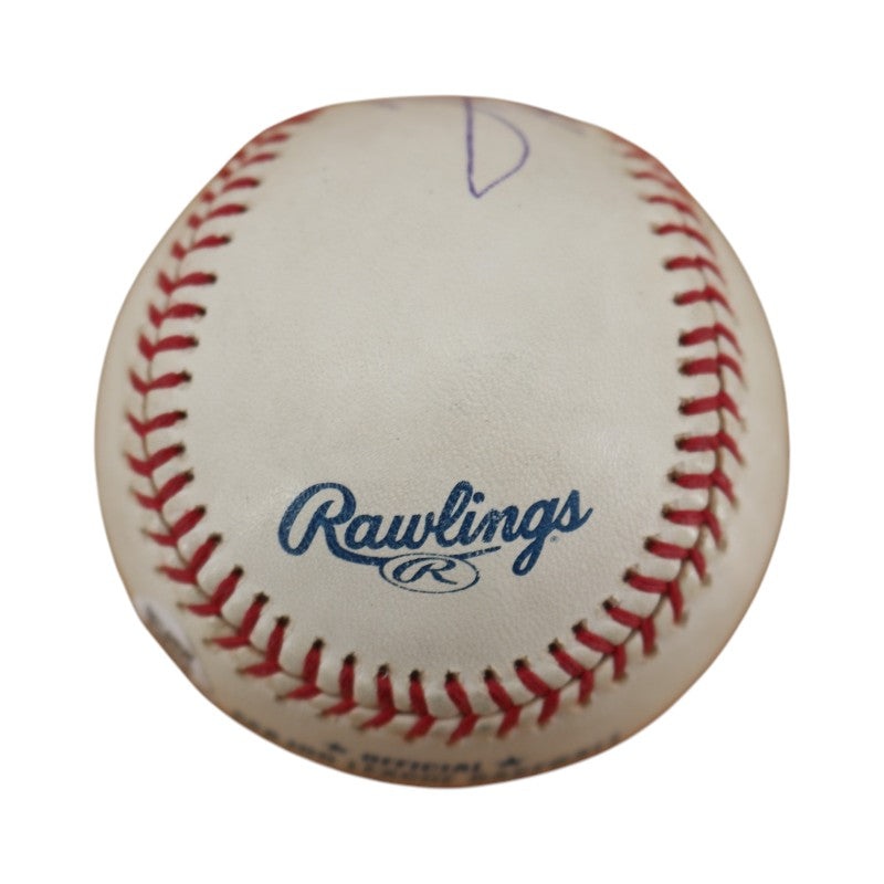 Frank Howard Los Angeles Dodgers Autographed Inscribed OMLB Baseball JSA COA