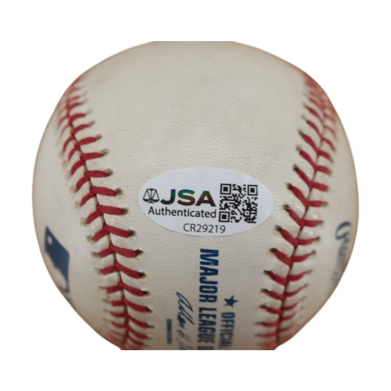 Frank Howard Los Angeles Dodgers Autographed Inscribed OMLB Baseball JSA COA