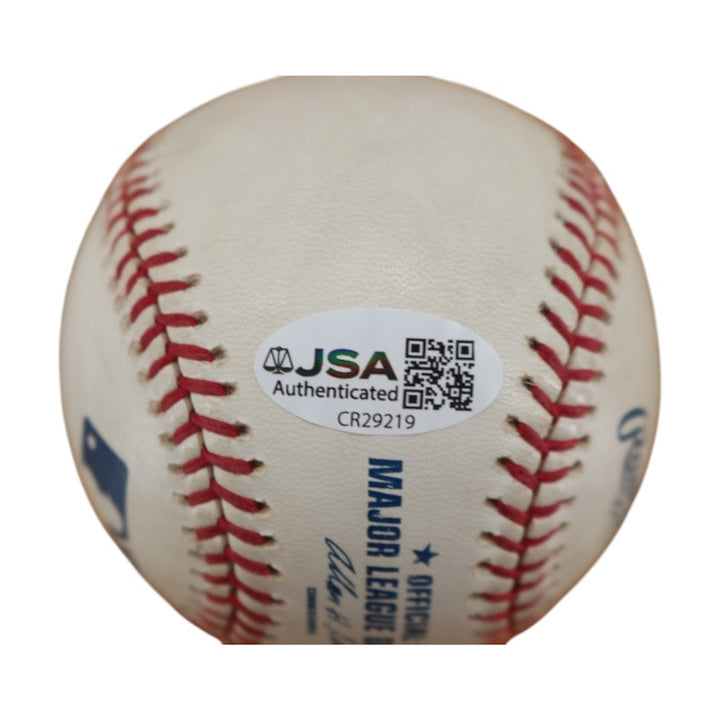 Frank Howard Los Angeles Dodgers Autographed Inscribed OMLB Baseball JSA COA