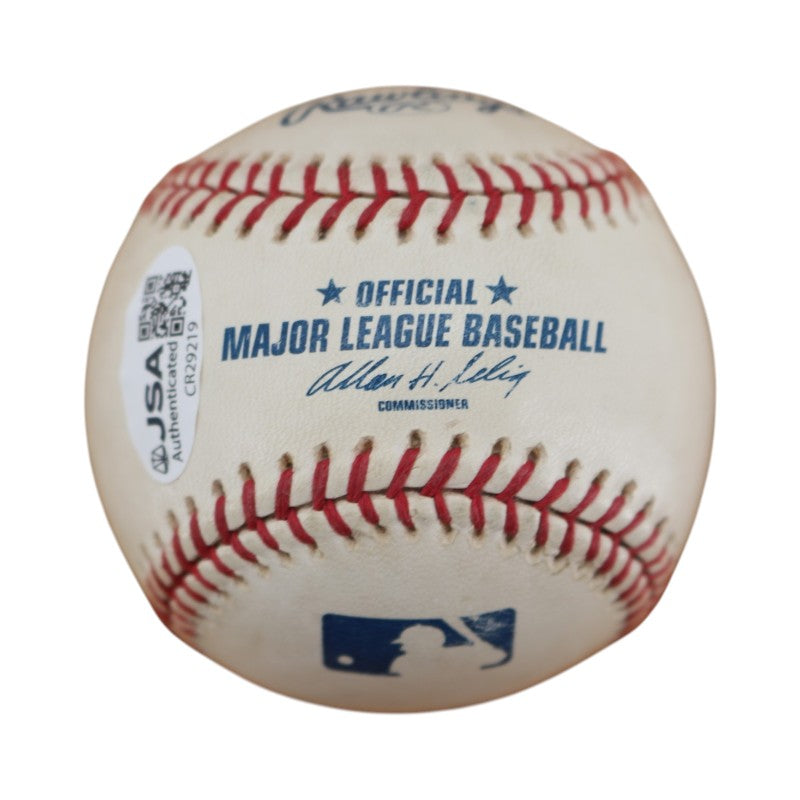 Frank Howard Los Angeles Dodgers Autographed Inscribed OMLB Baseball JSA COA
