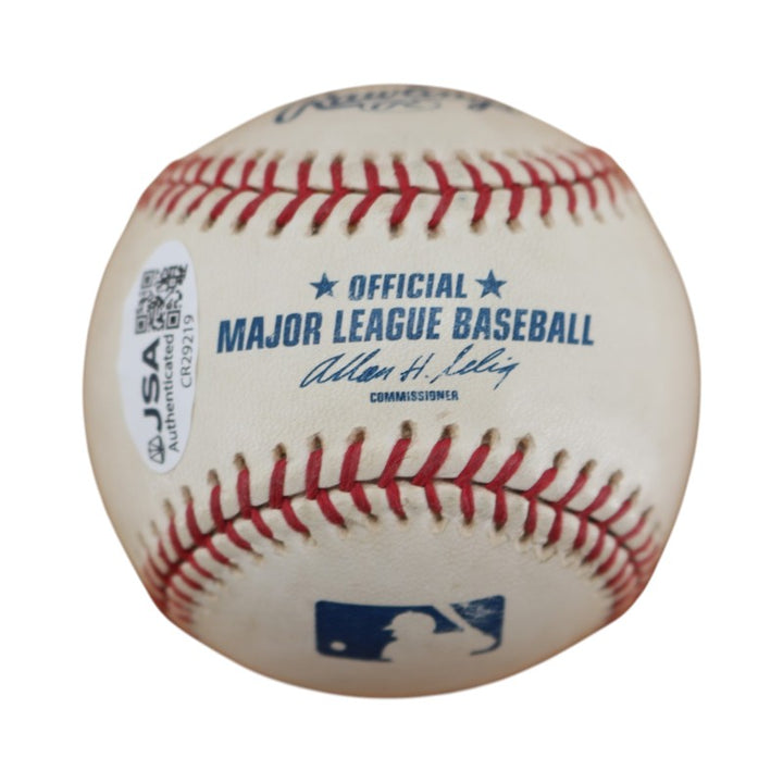 Frank Howard Los Angeles Dodgers Autographed Inscribed OMLB Baseball JSA COA