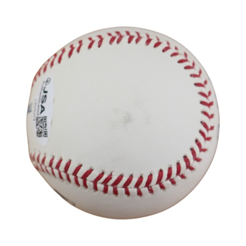 Roy White New York Yankees Autographed OMLB Baseball JSA COA