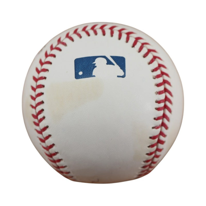 Bill Virdon New York Yankees Autographed Inscribed OMLB Baseball JSA COA