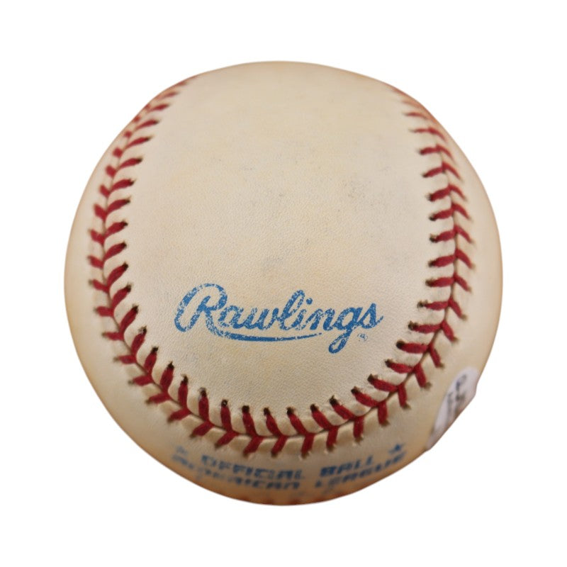 Chris Chambliss New York Yankees Autographed OAL Baseball JSA COA
