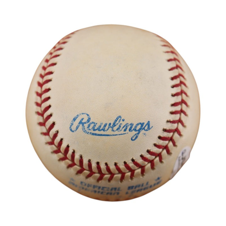 Chris Chambliss New York Yankees Autographed OAL Baseball JSA COA