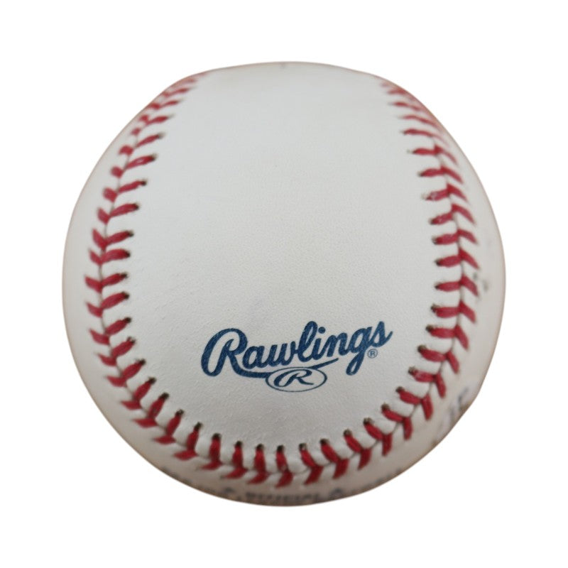 Tommy John New York Yankees Autographed Personalized OMLB Baseball JSA COA