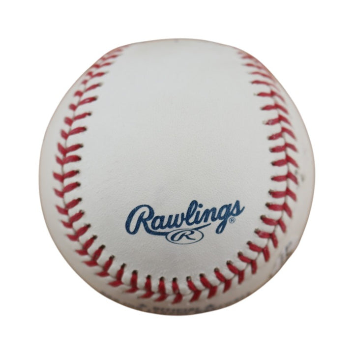 Tommy John New York Yankees Autographed Personalized OMLB Baseball JSA COA