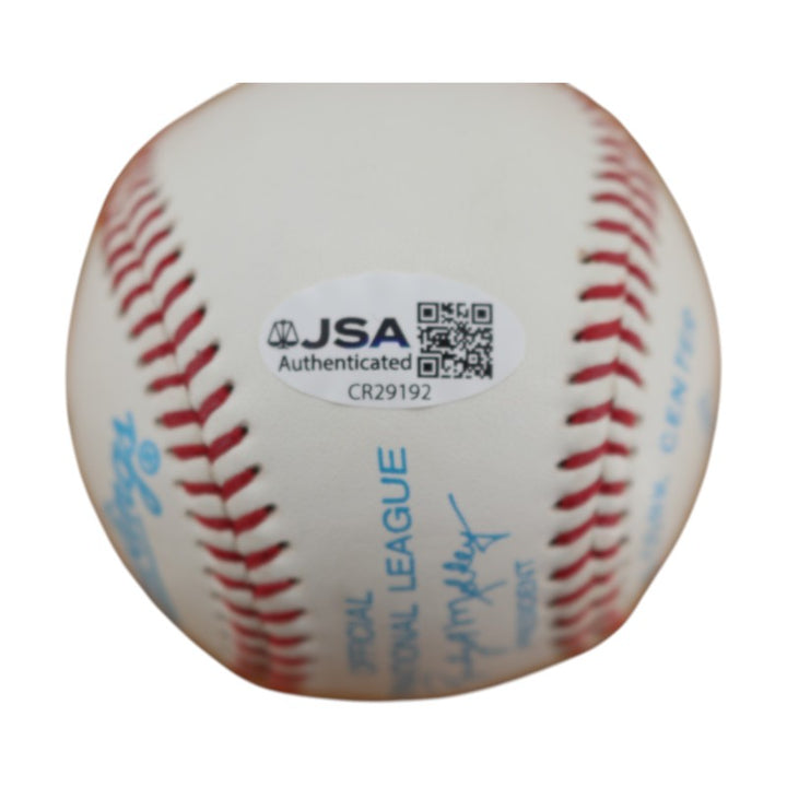 Graig Nettles New York Yankees Autographed OIL Baseball JSA COA