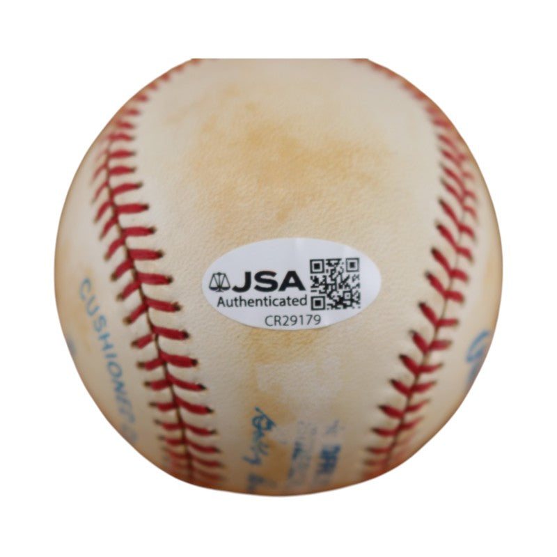 Bill Parcells Giants Jets Patriots Autographed OAL Baseball JSA COA