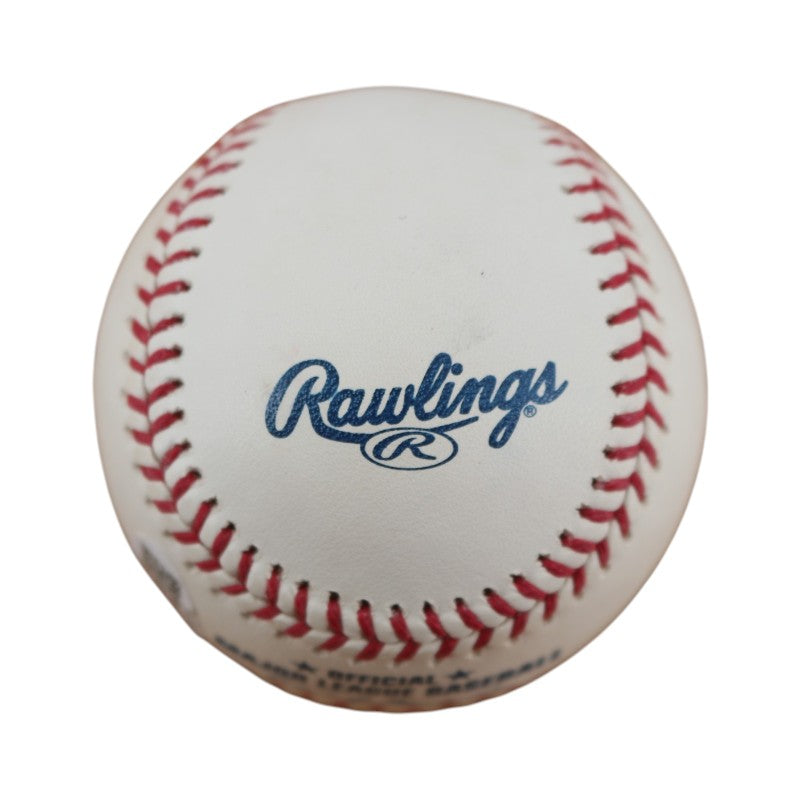 Jeff Nelson New York Yankees Autographed Inscribed OMLB Baseball JSA COA