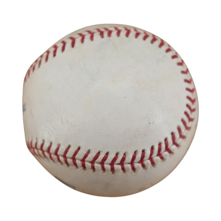 Johnny Damon New York Yankees Autographed OMLB Baseball JSA COA