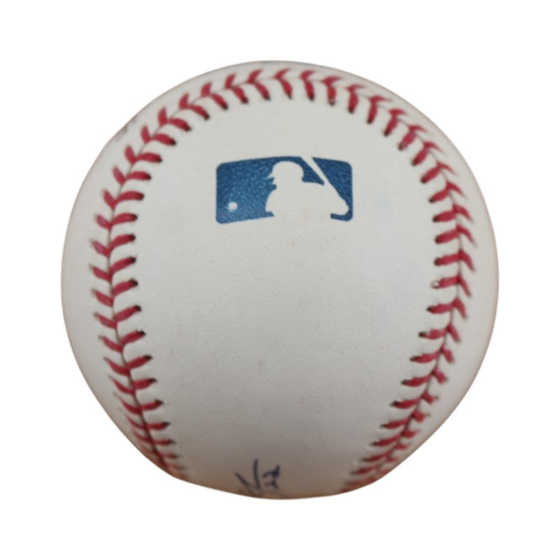 Homer Bush New York Yankees Autographed OMLB Baseball JSA COA