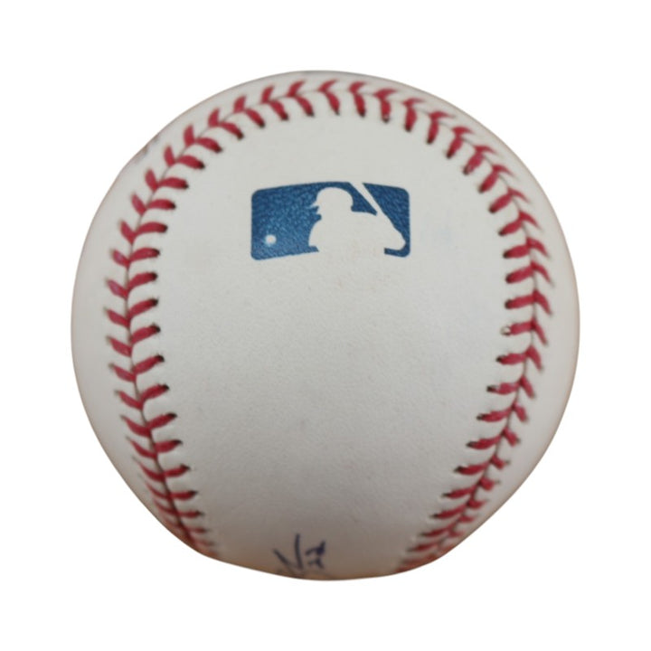 Homer Bush New York Yankees Autographed OMLB Baseball JSA COA