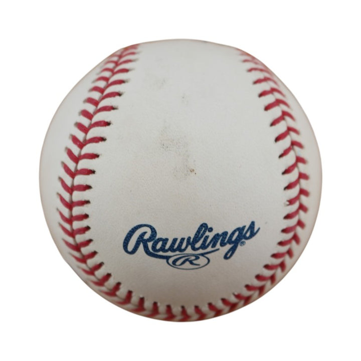 Homer Bush New York Yankees Autographed OMLB Baseball JSA COA