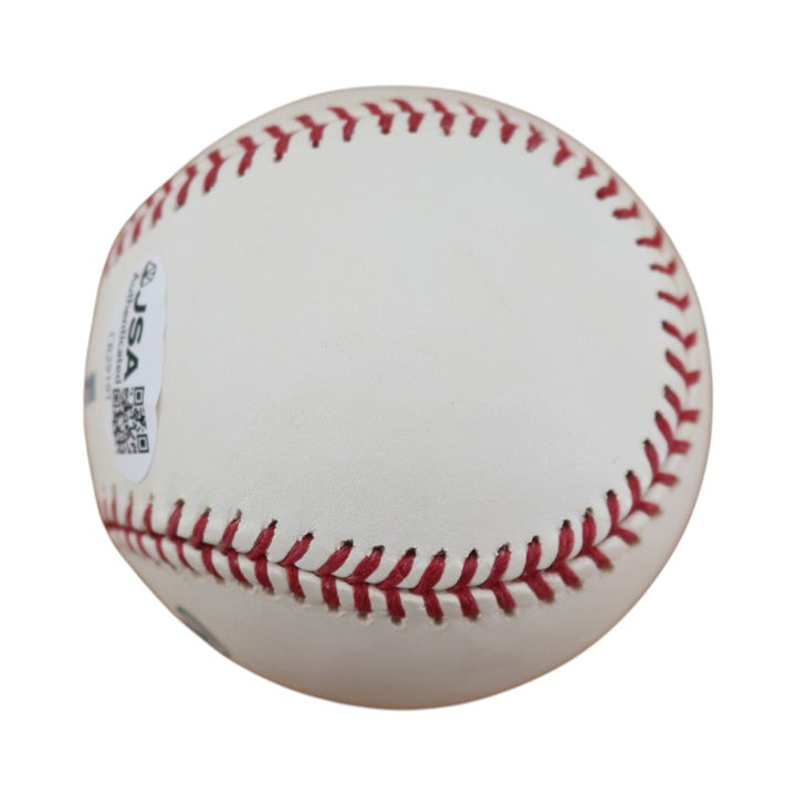 Troy Tulowitzki Colorodo Rockies Autographed OMLB Baseball JSA COA