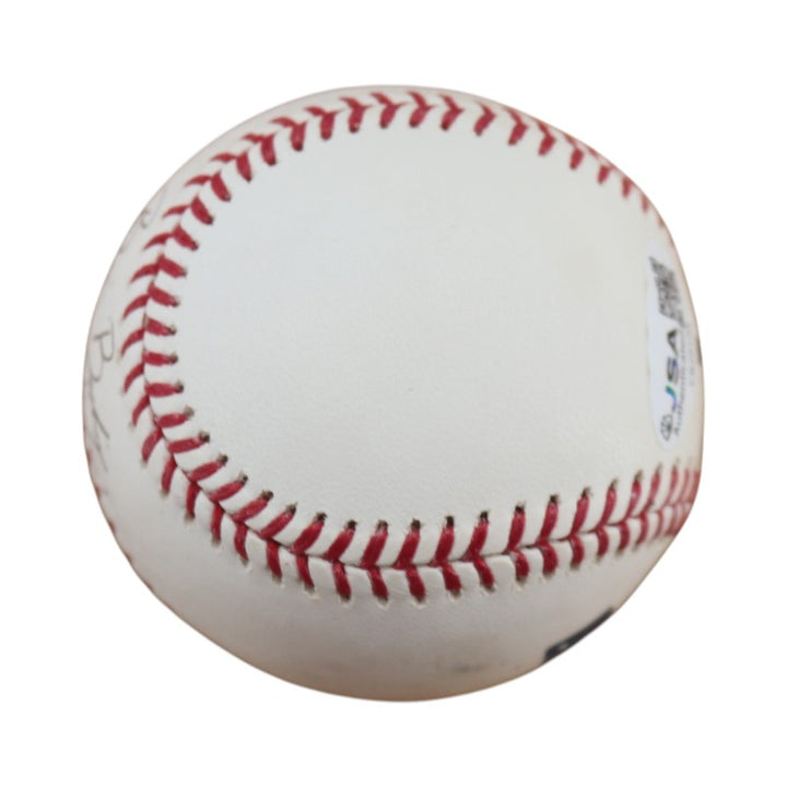 Brain Boehringer New York Yankees Autographed Inscribed OMLB Baseball JSA COA