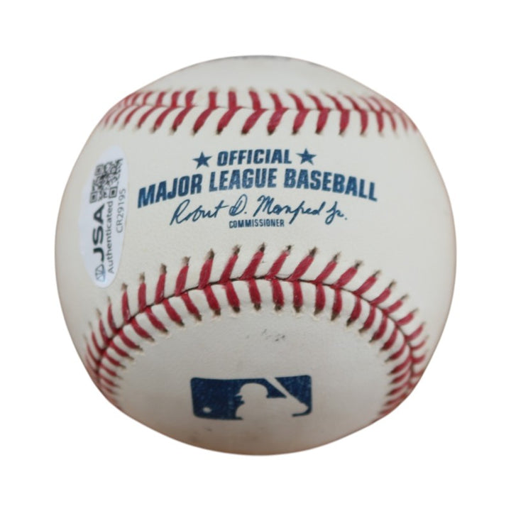 Brain Boehringer New York Yankees Autographed Inscribed OMLB Baseball JSA COA