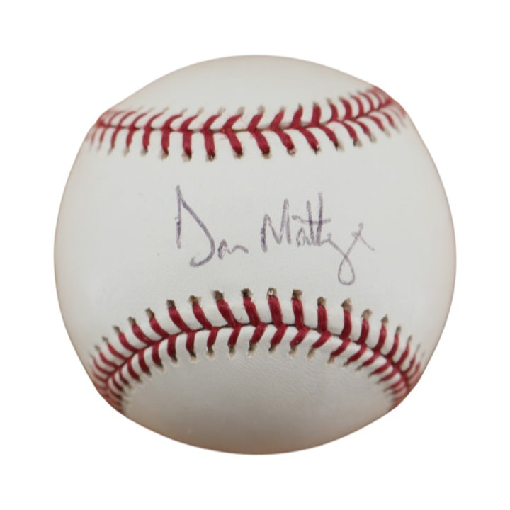 Don Mattingly New York Yankees Autographed OMLB Baseball JSA COA