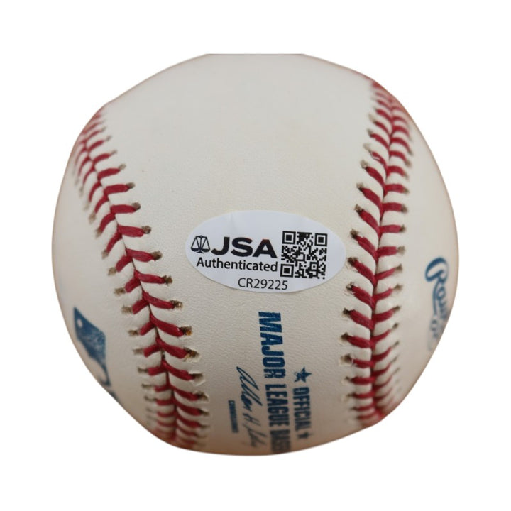 Don Mattingly New York Yankees Autographed OMLB Baseball JSA COA